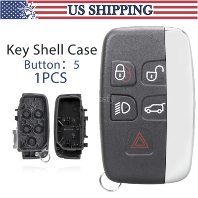 Smart Remote Key Case Shell Fob for 2010- 2016 Land Rover Range Rover Sport LR4