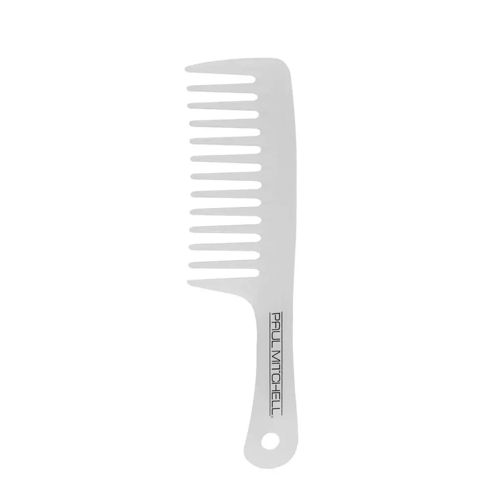 Расческа-распутыватель Paul Mitchell Pro Tools, 1 количество широких зубьев (в упаковке 1), Белая 