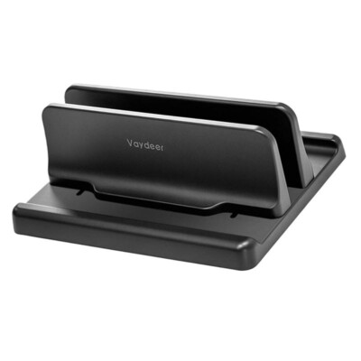 Vertical Desktop Laptop Tablet Stand Aluminum Adjustable Holder For Macbook iPad