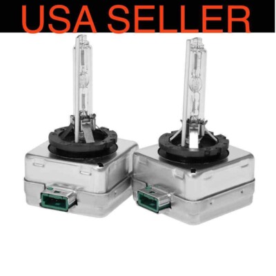 D1S D1R 8000K HID BULBS Pair Replacement Headlight Xenon Blue 8K  2x Bulb