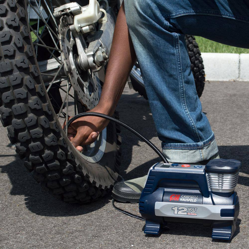 Digital Powerhouse 100 PSI 12V Portable Inflator with Automatic Shut-Off, Safety