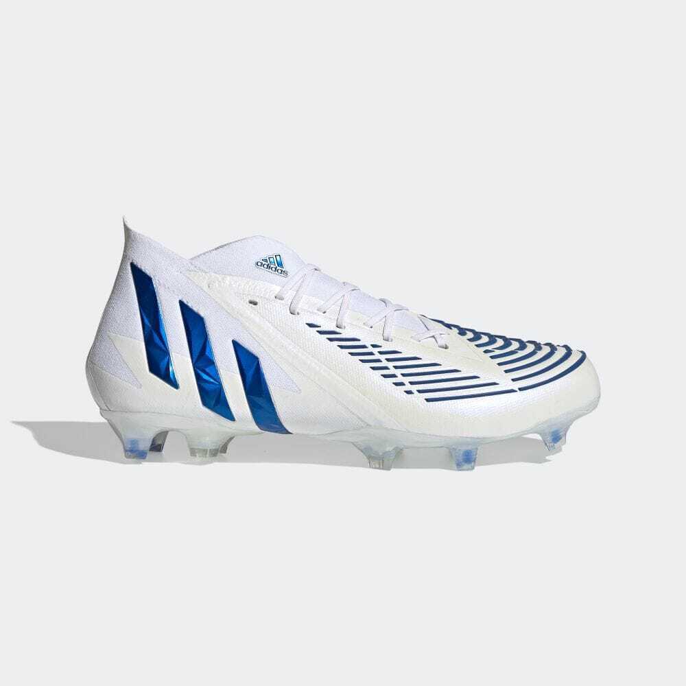 

Футбольные бутсы adidas PREDATOR EDGE.1 FG H02931 белые высокого разрешения синие мужские US6-12, Белый, adidas Predator