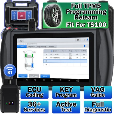 XTOOL IP819TP Car Diagnostic Scanner TPMS Programming E&CU Coding Scan Tool V/AG