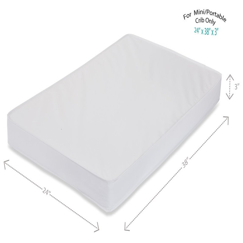 Colchon Para Cama Infantil y Cuna De Bebe Impermeable Para B