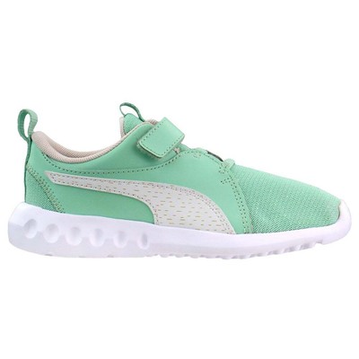 

Puma Carson 2 Shineline Slip On Youth Girls Green Sneakers Повседневная обувь 193169-, Зеленый, Puma Carson 2 Shineline Slip On Youth