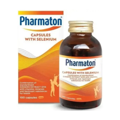 1x Geriatric Pharmaton 100 capsules with Ginseng  Extract Natural Health Product