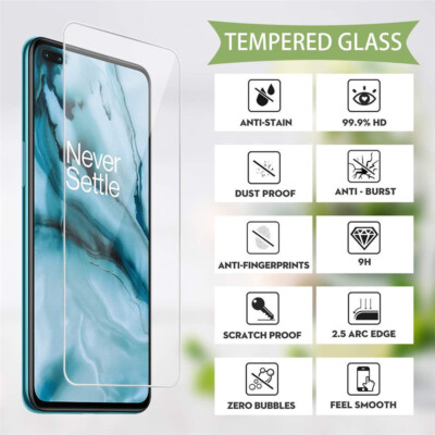 Fingerprint-Resistant Glass Cover For OnePlus