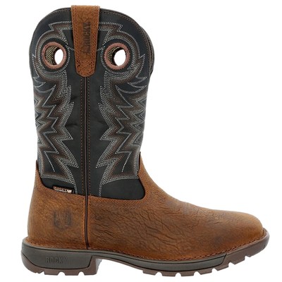 Rocky Legacy 32 Водонепроницаемая рабочая обувь со стальным носком, коричневая рабочая защитная обувь RKW0356