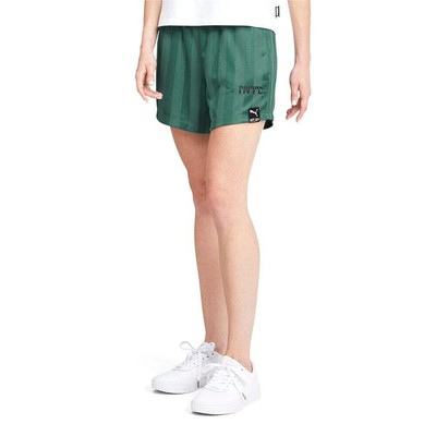 Женские шорты Puma Poly Jersey Green Casual Athletic 599713-45