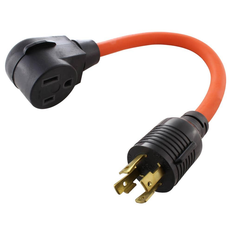 Adaper Generator L14-30 Plug (4-prong 30 Amp) To Nema 6-50r