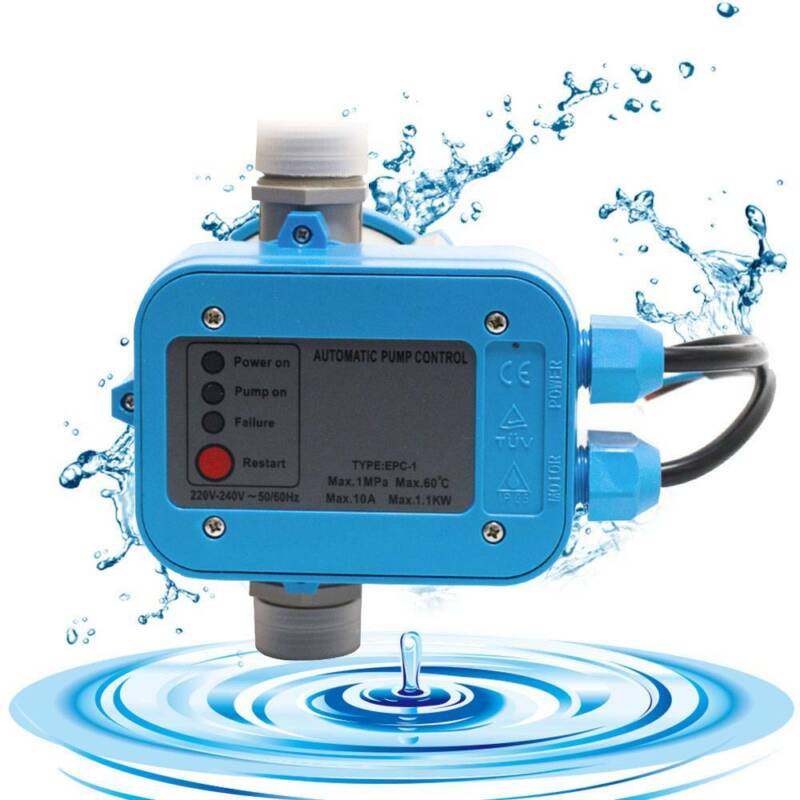 Pumpensteuerung Pumpe Druckschalter für Hauswasserwerk Automatik Pumpenschalter