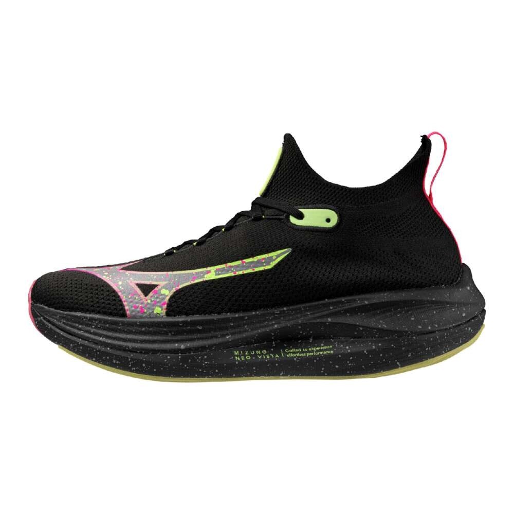 Pre-owned Mizuno Neo Vista Black Pink Yellow Width 2e J1gc2434 03 Men's Size