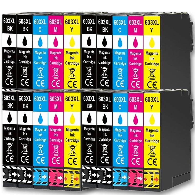 20 Druckerpatronen FÃ¼R Epson Wf-2820dwf Wf-2840dwf Wf-2845dwf Wf-2870dwf