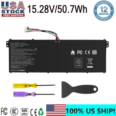 AC14B7K Laptop Battery for Acer Spin 5 SP515-51GN Swift 3 SF314-52G SF314-56G 