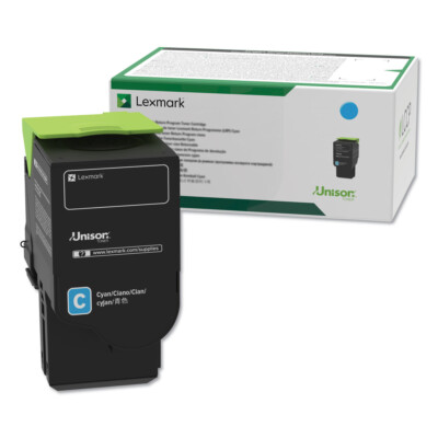 Lexmark C2310c0 C/Mc2325 2425 2535 Mc2640 1K Cyan Toner - High-Quality Printing