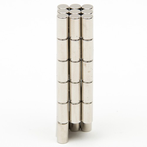 50 Stk Magnet Pinnwand starke Neodym N50 5mm x 10mm Supermagnete Magnetwand Büro