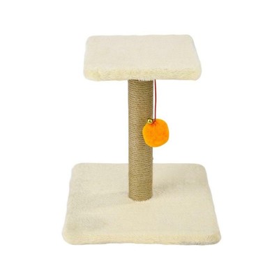 Cat Scratcher  Tree Swing Ball Post Climbing Frame Assembled Interesting