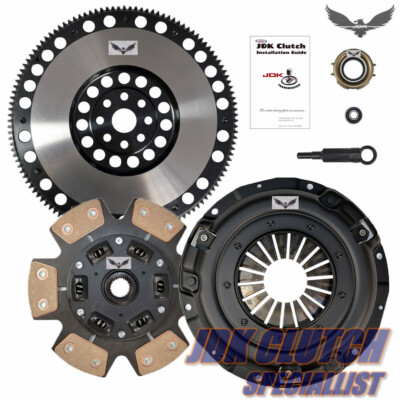 JDK STAGE 3 CLUTCH &X-LITE FLYWHEEL KIT fits IMPREZA OUTBACK LEGACY 1.8L 2.2L