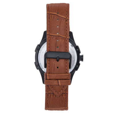 Pre-owned Reign Solstice Automatic Semi-skeleton Watch - Brown/green