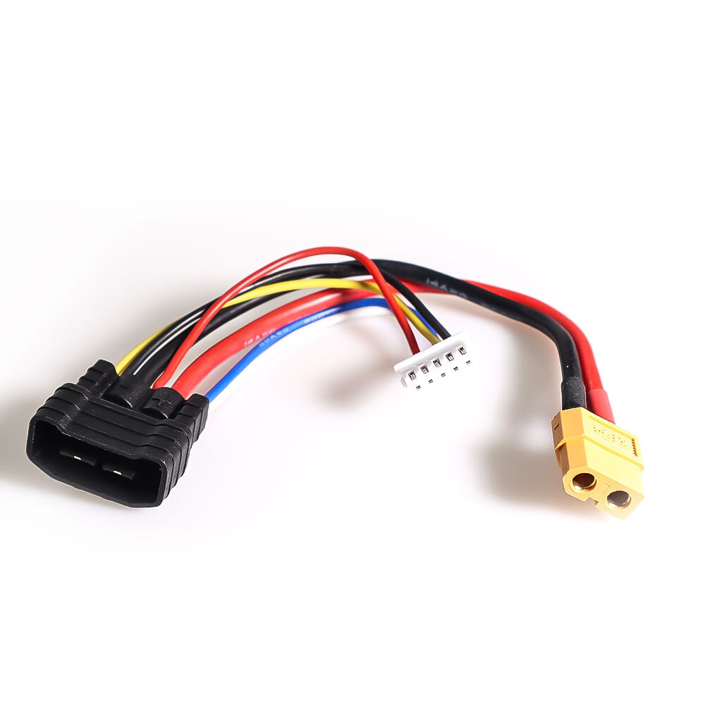 TSP-Racing Ladekabel kompatibel zu Traxxas ID 4S XT60 Stecker