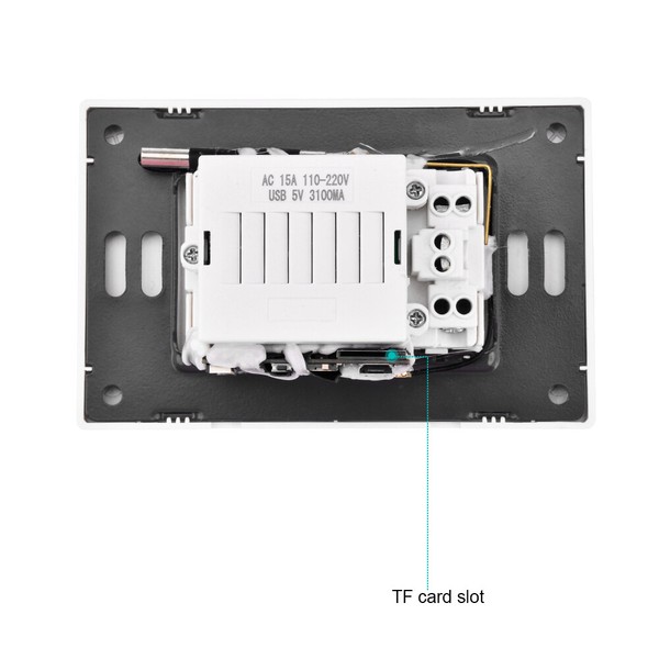 4K HD Wifi IP Security Camera in AC Wall GFCI Socket，Outlet Are Fully Functional - Image 12