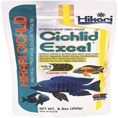 Hikari 8.8-Ounce Cichlid Excel Floating Pellets for Pets, Mini