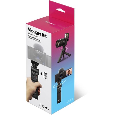 Sony Vlogger Kit ACCVC1 GP-VPT2BT Shooting Grip with Wireless Remote Commander +