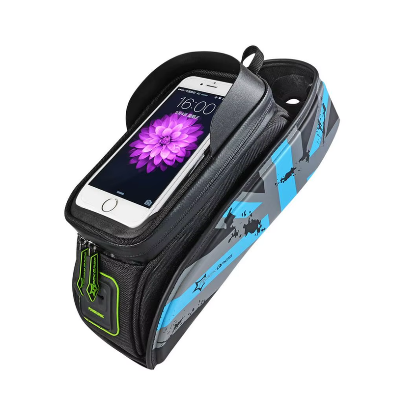 Bicycle Frame Front Tube Waterproof Bike Bag Touch Screen Bike Saddle Package Fo