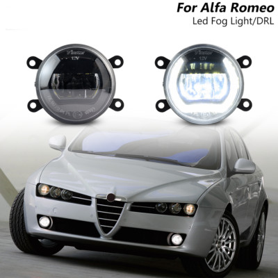 White LED Fog Driving Light DRL Lamp for 05-10 Alfa Romeo 159 Brera Spider