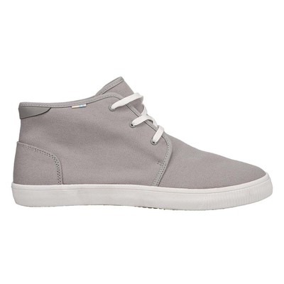 

TOMS Carlo Mid Lace Up Мужские серые кроссовки Повседневная обувь 10016155T, Grey, TOMS Carlo Mid Lace Up