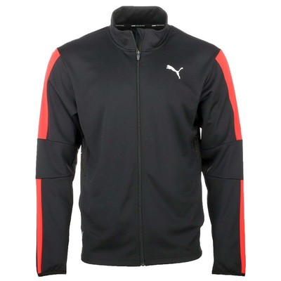

Puma Blaster Full Zip Jacket Мужская черная повседневная спортивная верхняя одежда 58627951, Черный, Puma Blaster Full Zip Jacket
