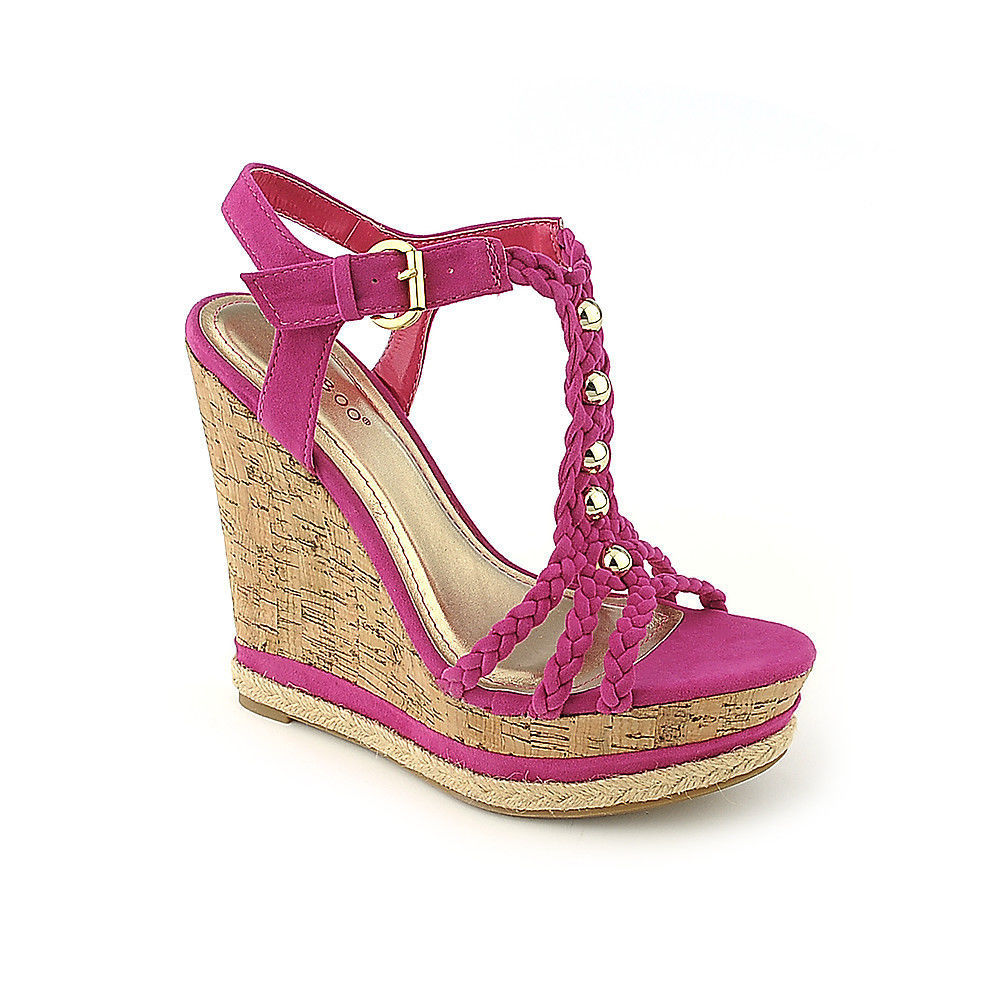 Женские повседневные туфли на каблуке из бамбука