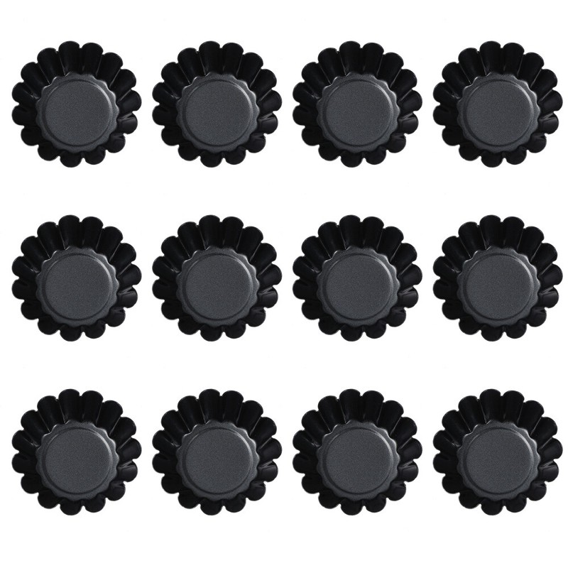  Artibetter 12pcs Troute D'Egy Moulons Appareille Du Cauteur De Mouffin De