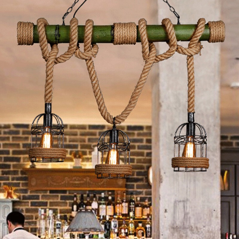 Vintage Kronleuchter Deckenlampen Hängelampe E27 Industrie