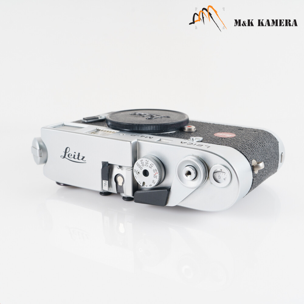 Leica M4-P Silver Film Rangefinder Camera Rare Brass plate