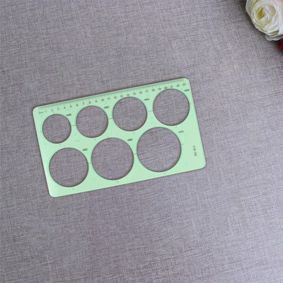 3 Pcs Buliding Templates Rulers Circle Stencil Template Templates Drawing Shapes
