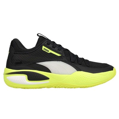 Мужские черные кроссовки Puma Court Rider Lace Up Повседневная обувь 19506403