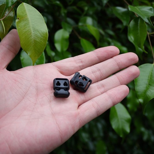 30PCS Shoe Lace Shoelace Buckle Rope Clamp Cord Lock Stopper Run Sports Clip