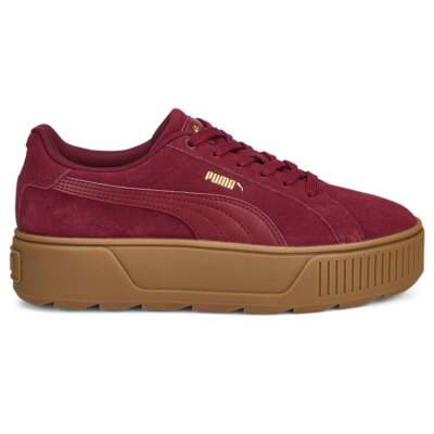 Женские бордовые кроссовки Puma Karmen Platform Повседневная обувь 38461405