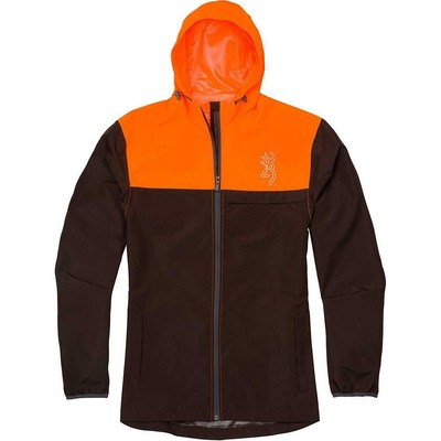 3048887205 XXL//Blaze // Chocolate Brown Browning Men/'s CFS Rain Hunting Jacket