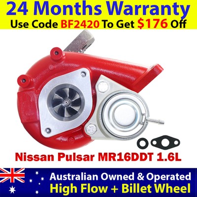 GEN1 High Flow Billet Turbo Charger For Nissan Pulsar 1.6L