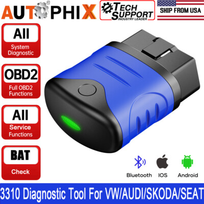 AUTOPHIX 3310 OBD2 Automotive Scanner All System Service Reset for VW Audi Skoda