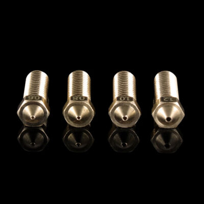 V6 Volcano Nozzle E3D Hotend Brass Thread 0.6-1.2mm for 1.75mm Filament Extruder