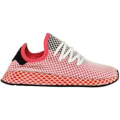 Adidas Deerupt Runner Женские розовые кроссовки на шнуровке Повседневная обувь CQ2910