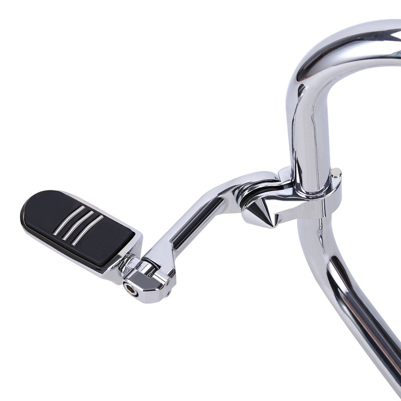 Motorcycle Highway Foot Pegs Pedal Footrest / Mount For Harley Softail Dyna