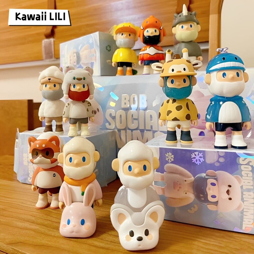 F.UN Farmer BOB Social Animal Series Confirmed Blind Box Figure