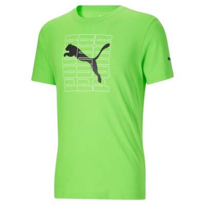 

Мужские повседневные топы Puma Dimensional Block Inf размера  846982-46, Зеленый, Puma Dimensional Block Inf