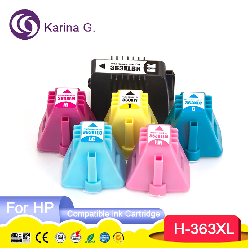 363 XL 363XL Premium Compatible Color Inkjet Ink Cartridge for 363 For Photosma