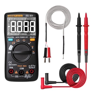  AN113D Digital Multimeter Electrical Meter 6000 Counts /AC Current U6W1