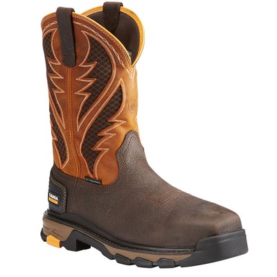 

Мужские ботинки Ariat Intrepid VentTEK с композитным носком, Brown/orange